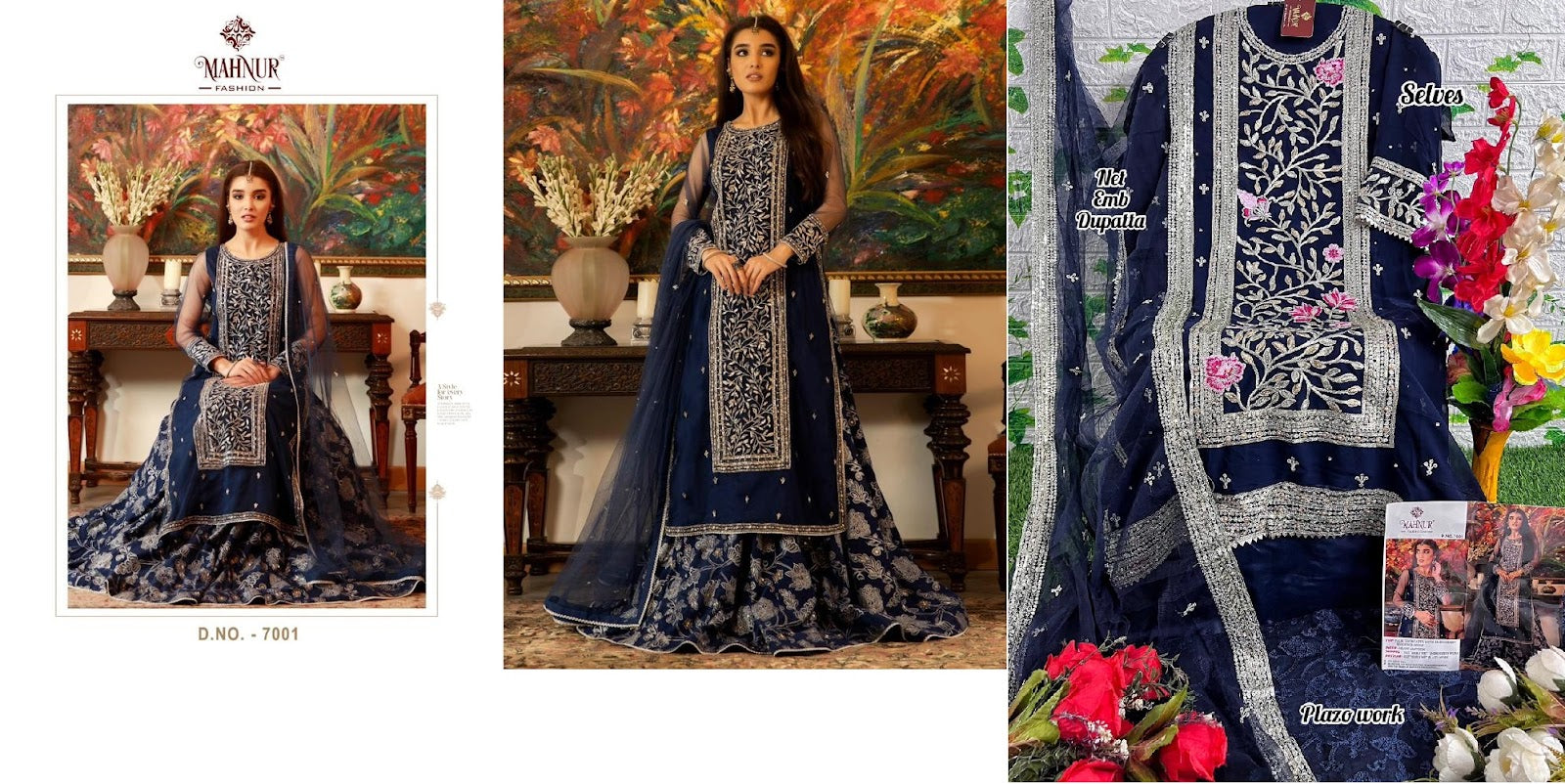 Emaan Adeel Premium Collection Vol 7 Mahnur Georgette Pakistani Salwar Suits