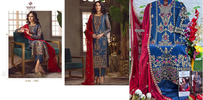 Emaan Adeel Premium Collection Vol 7 Mahnur Georgette Pakistani Salwar Suits