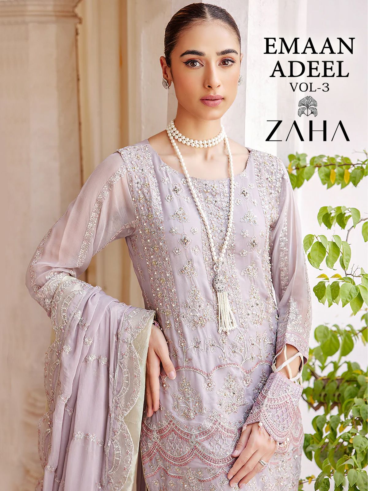 Emaan Adeel Vol 3 Zaha Georgette Pakistani Salwar Suits