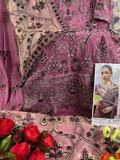 Emaan Adeel Vol 4 Zaha Georgette Pakistani Salwar Suits