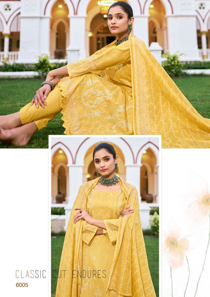 Embroidered Vol 6 Ishaal Prints Lawn Karachi Salwar Suits