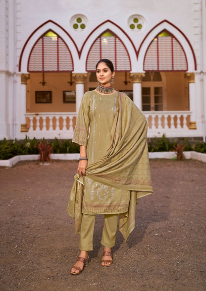 Embroidered Vol 6 Ishaal Prints Lawn Karachi Salwar Suits