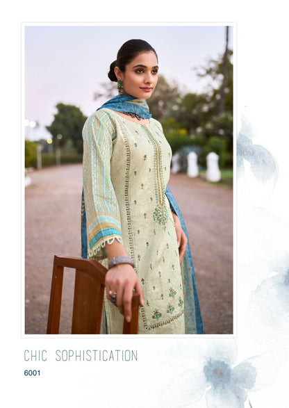 Embroidered Vol 6 Ishaal Prints Lawn Karachi Salwar Suits