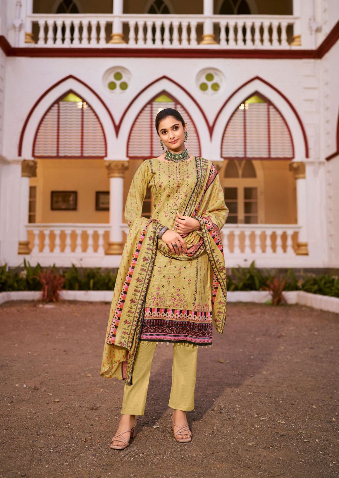 Embroidered Vol 6 Ishaal Prints Lawn Karachi Salwar Suits