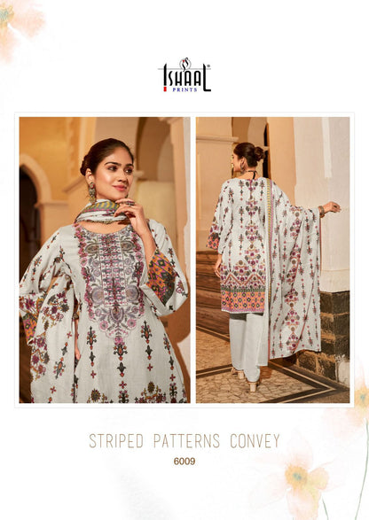 Embroidered Vol 6 Ishaal Prints Lawn Karachi Salwar Suits