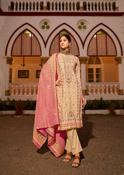Embroidered Vol 6 Ishaal Prints Lawn Karachi Salwar Suits