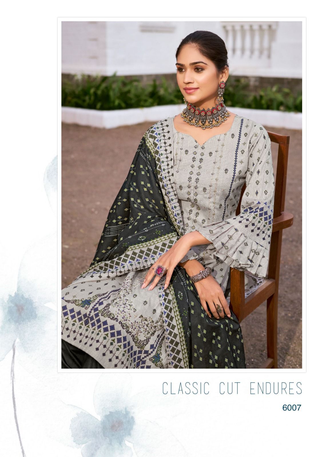 Embroidered Vol 6 Ishaal Prints Lawn Karachi Salwar Suits