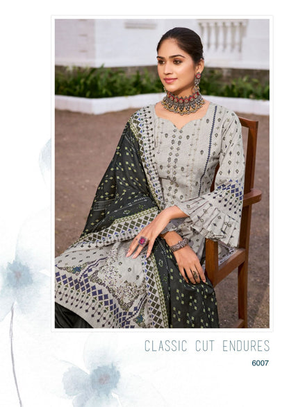 Embroidered Vol 6 Ishaal Prints Lawn Karachi Salwar Suits