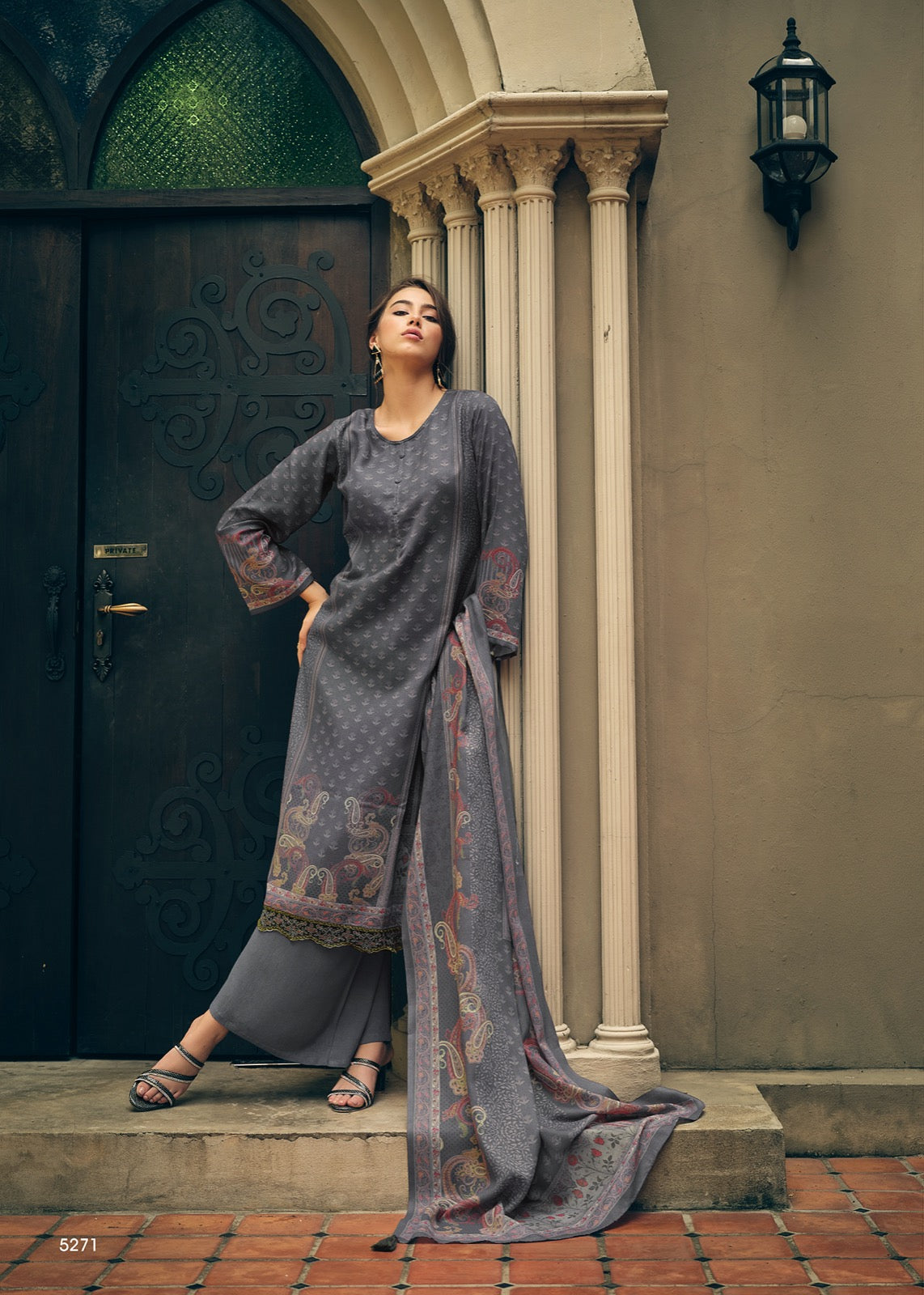 Enchant Vol 2 Sadhana Jaam Cotton Pant Style Suits