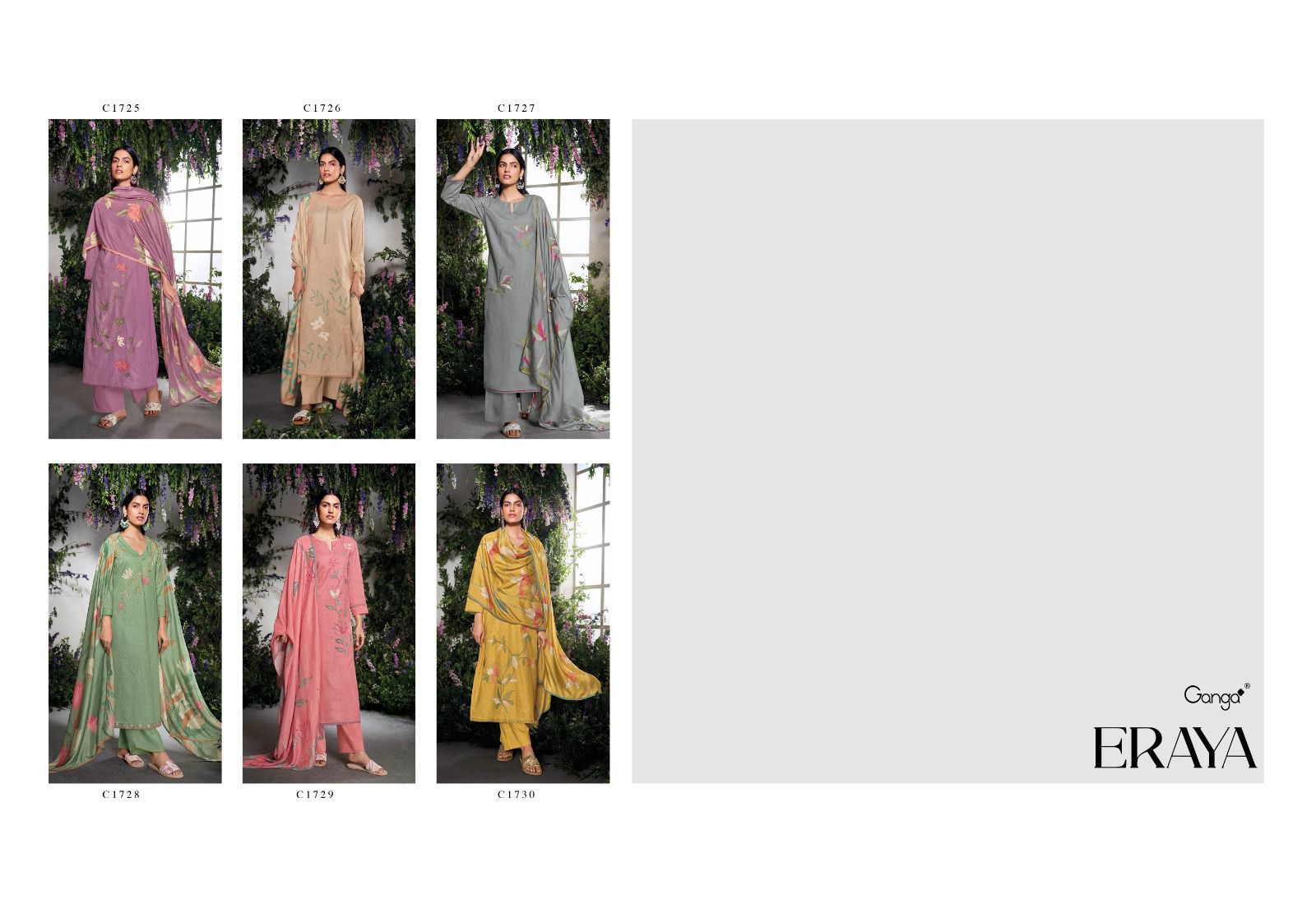 Eraya Ganga Cotton Plazzo Style Suits