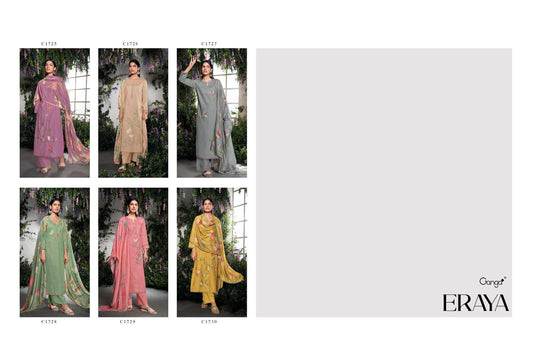 Eraya Ganga Cotton Plazzo Style Suits