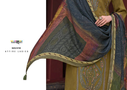 Essence Rangati Prints Pashmina Suits