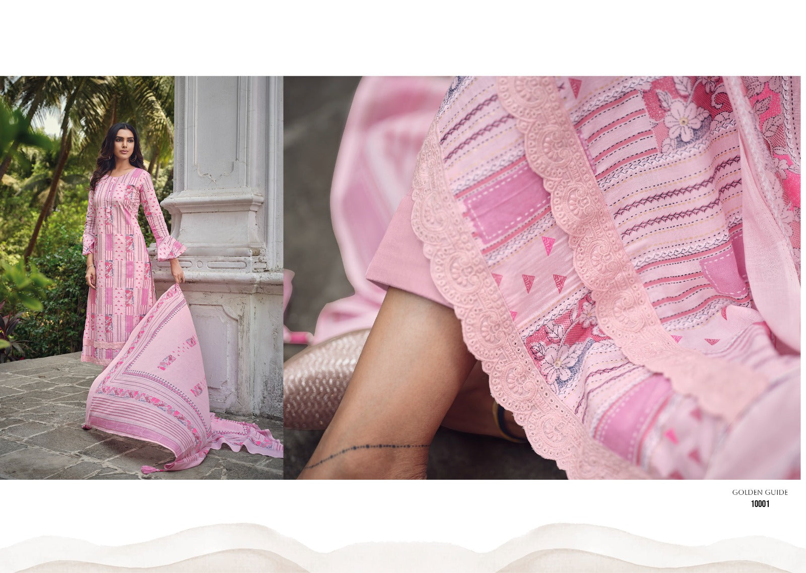 Evelyn Ibiza Cotton Pant Style Suits