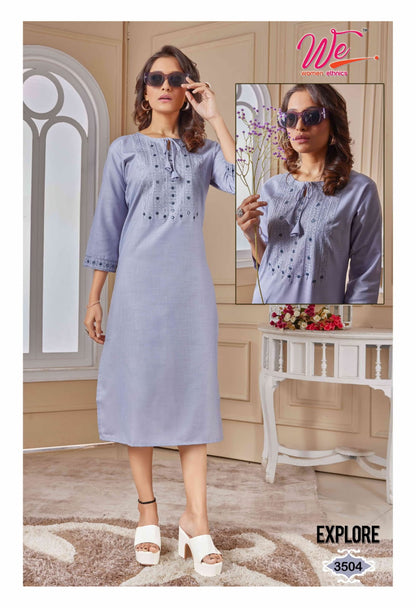 Explore Women Ethnics Bombay Knee Length Kurtis