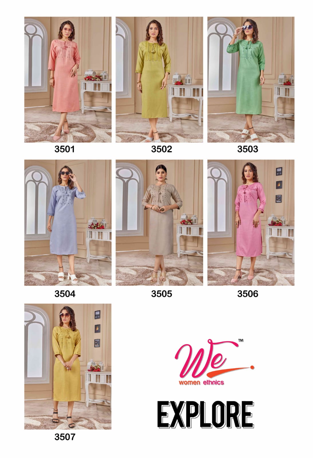 Explore Women Ethnics Bombay Knee Length Kurtis