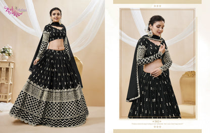 Expression Vol 1 Zeel Georgette Lehenga Choli