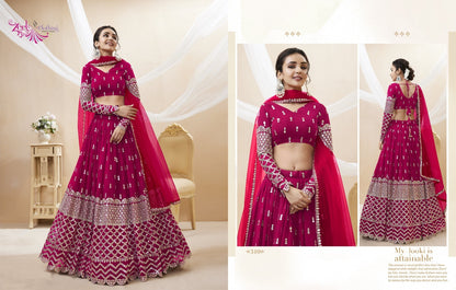 Expression Vol 1 Zeel Georgette Lehenga Choli