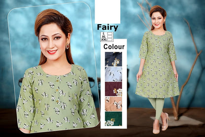 Fairy Zoya Rayon Anarkali Kurtis