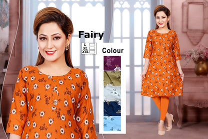 Fairy Zoya Rayon Anarkali Kurtis