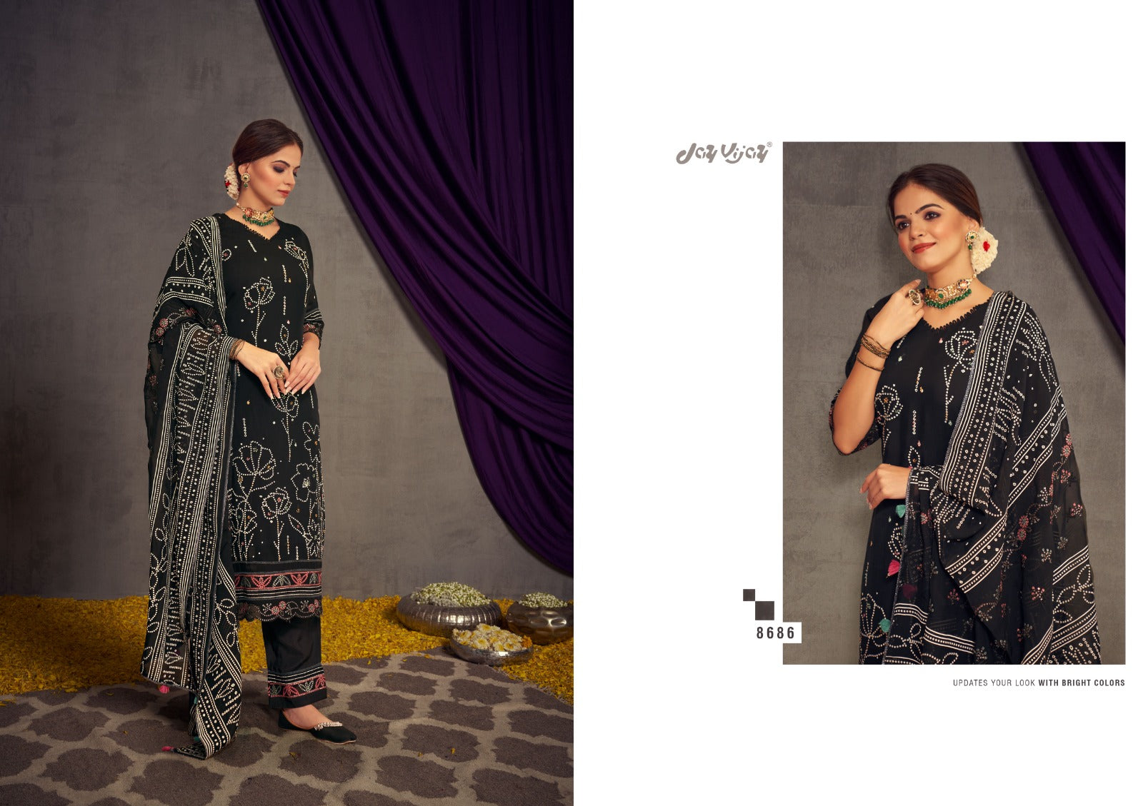 Fanaa Jay Vijay Organza Pant Style Suits