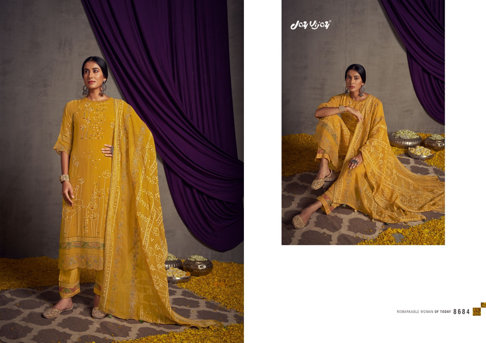 Fanaa Jay Vijay Organza Pant Style Suits