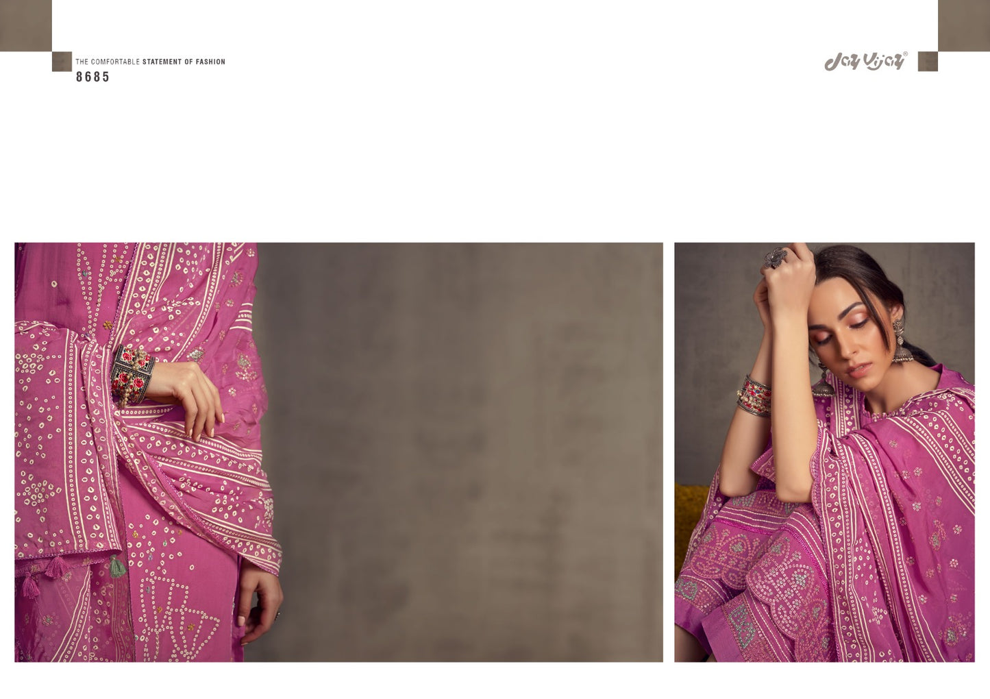 Fanaa Jay Vijay Organza Pant Style Suits