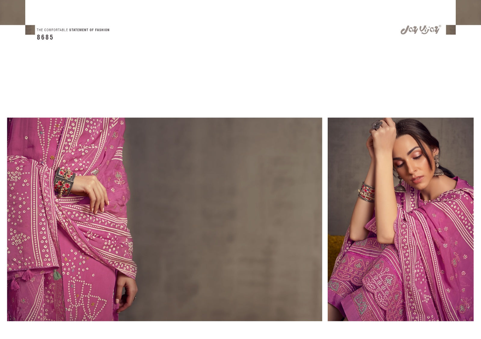 Fanaa Jay Vijay Organza Pant Style Suits