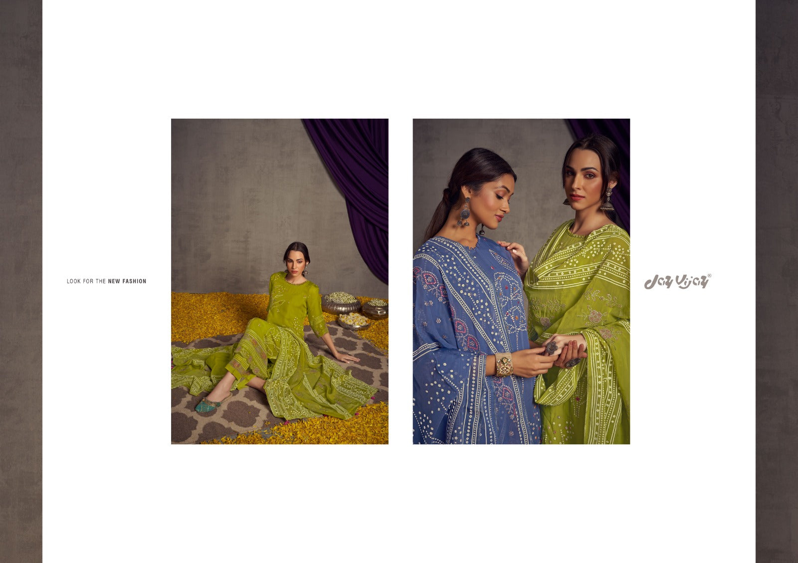 Fanaa Jay Vijay Organza Pant Style Suits