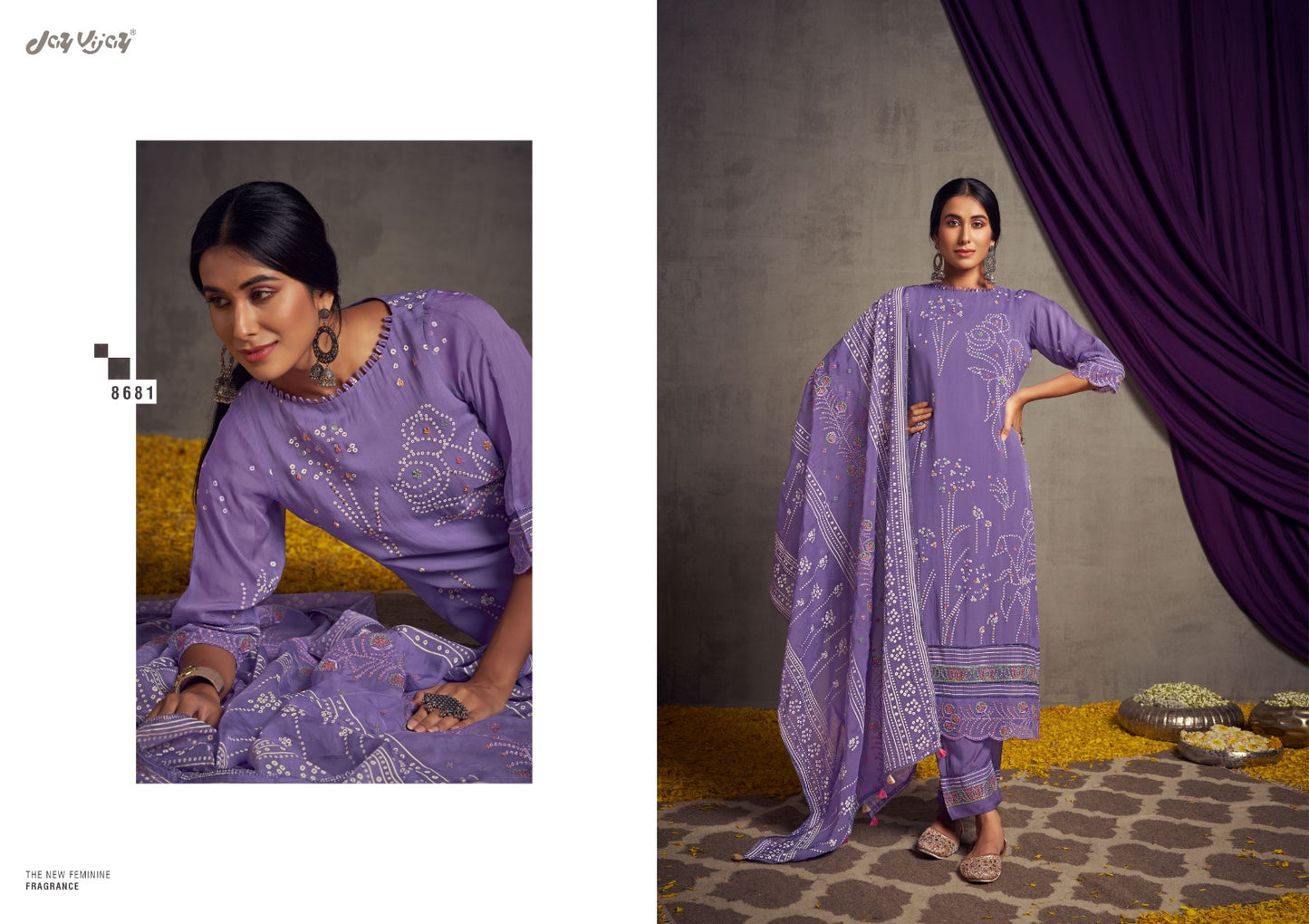 Fanaa Jay Vijay Organza Pant Style Suits