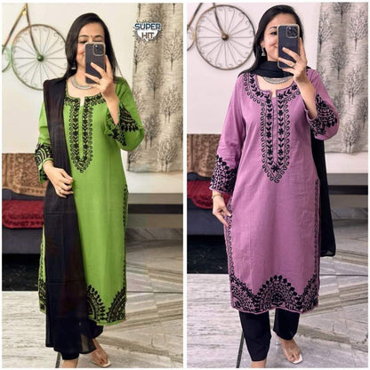 Fashion Salas Reyon Readymade Pant Style Suits