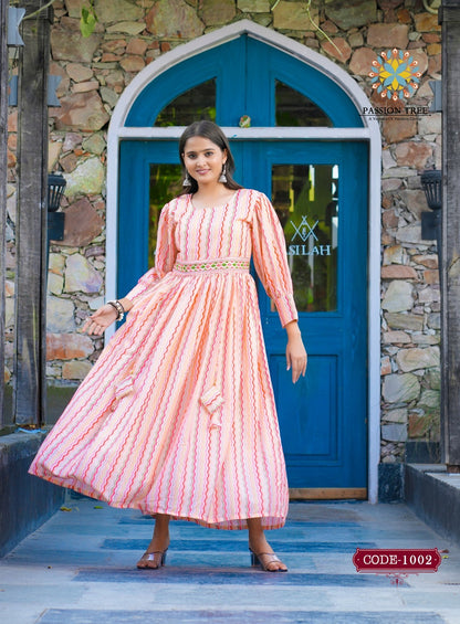 Fashionista Vol 2 Passion Tree Muslin One Piece Gown