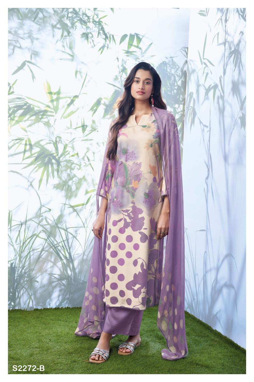 Faye 2272 Ganga Wool Pashmina Suits