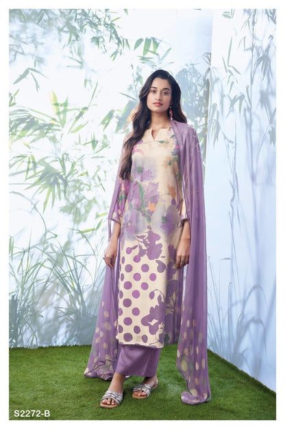 Faye 2272 Ganga Wool Pashmina Suits