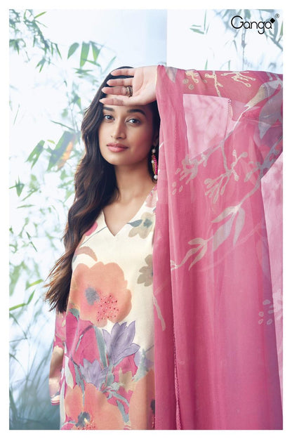 Faye 2272 Ganga Wool Pashmina Suits