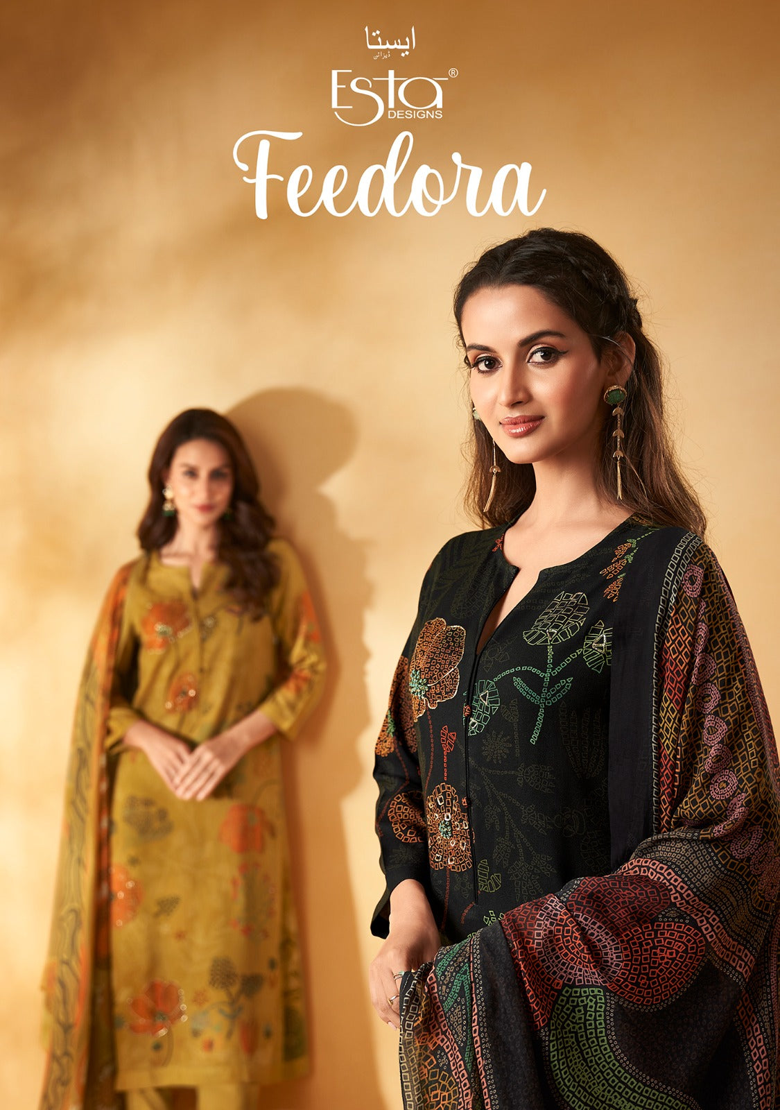 Feedora Esta Sahiba Pashmina Suits