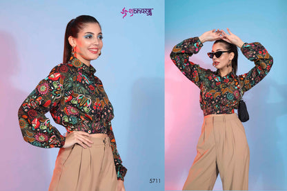 Femella Vol 11 Shubhvastra Crop Top
