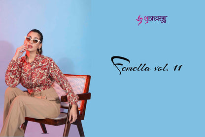 Femella Vol 11 Shubhvastra Crop Top