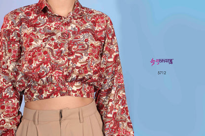 Femella Vol 11 Shubhvastra Crop Top