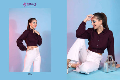 Femella Vol 11 Shubhvastra Crop Top