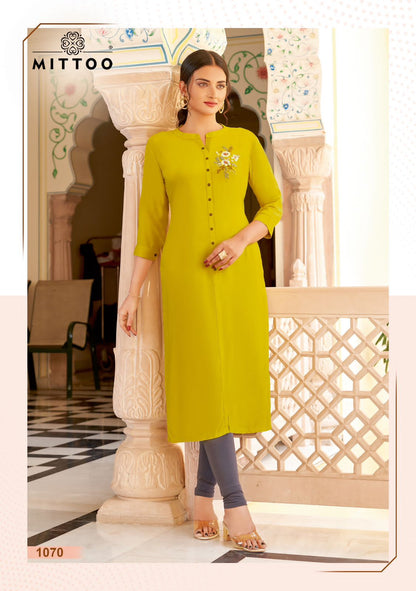 Fentastic Vol 5 Mittoo Straight Cut Kurtis