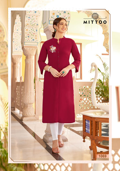 Fentastic Vol 5 Mittoo Straight Cut Kurtis