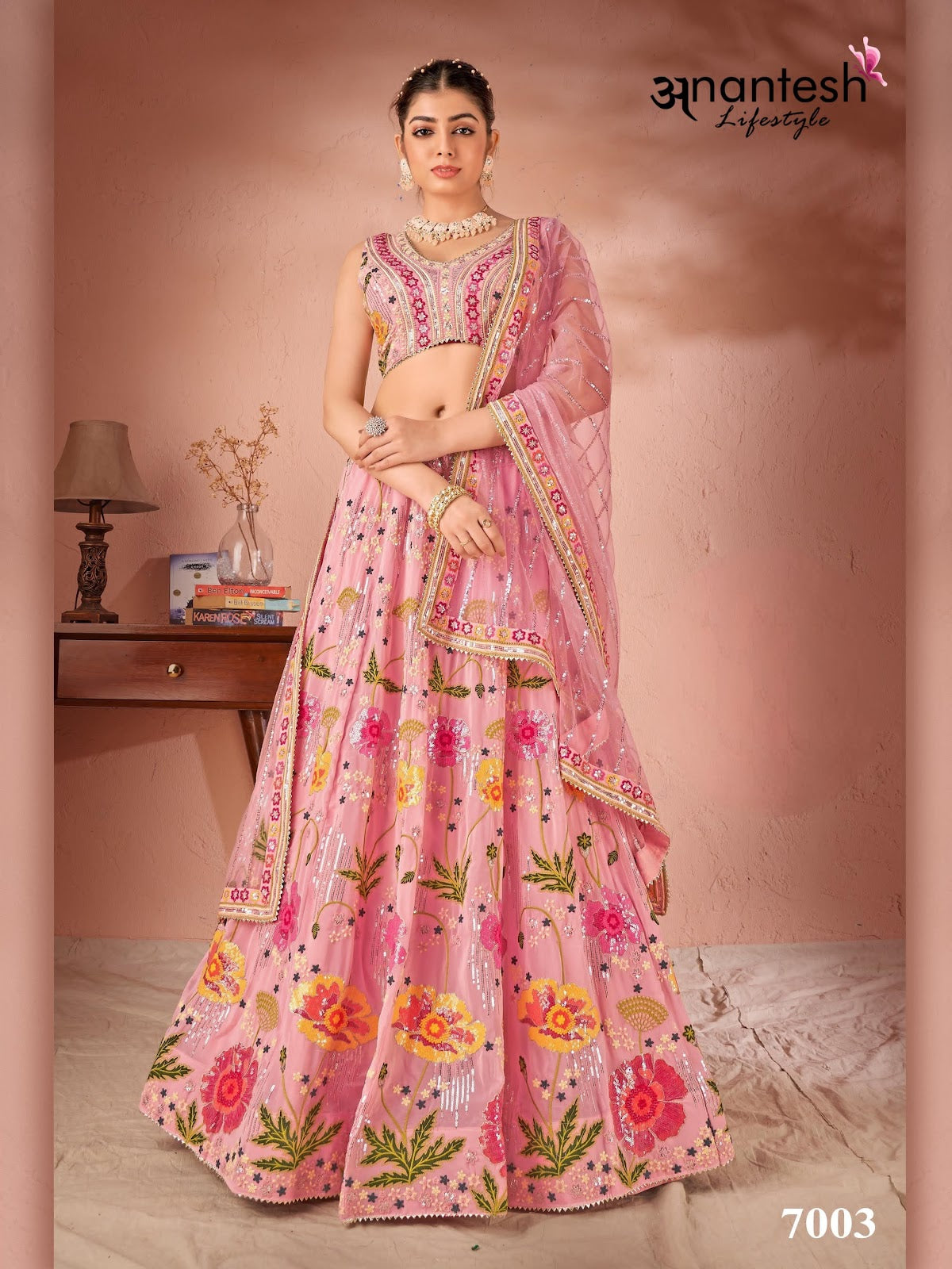 Festivals Vol 1 Anantesh Georgette Readymade Lehenga Choli