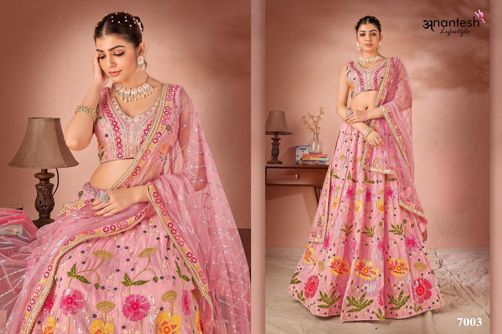 Festivals Vol 1 Anantesh Georgette Readymade Lehenga Choli