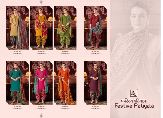 Festive Patiyala Alok Modal Salwar Suits