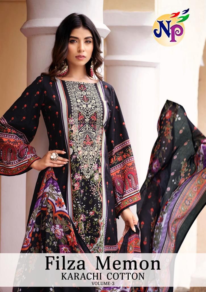 Filza Memon Vol 3 Nandgopal Karachi Salwar Suits