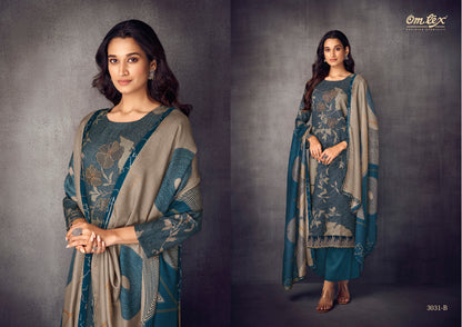 Finesse Omtex Pashmina Suits