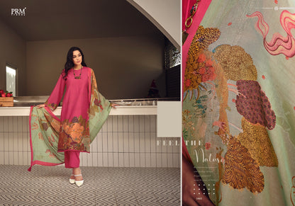 Fiori Prm Trendz Muslin Silk Pant Style Suits