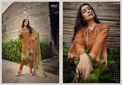Fiori Prm Trendz Muslin Silk Pant Style Suits