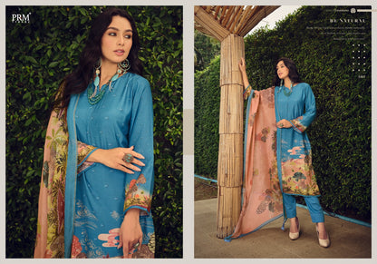 Fiori Prm Trendz Muslin Silk Pant Style Suits