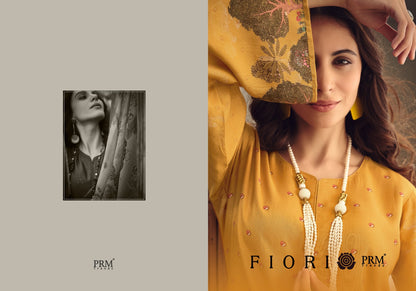 Fiori Prm Trendz Muslin Silk Pant Style Suits